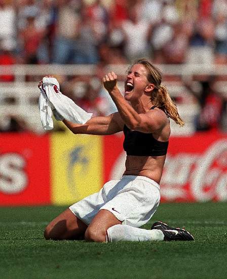 Chastain naked brandi Brandi Chastain